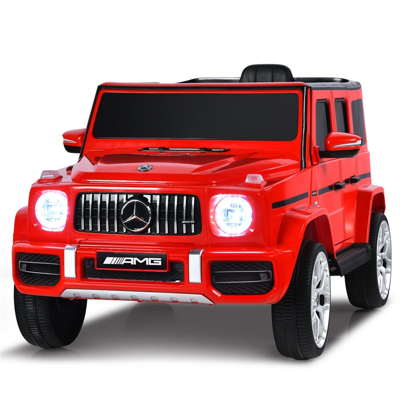 12V Battery Powered Vehicle License Mercedes-Benz G63 Children Ride in Car with Remote Control