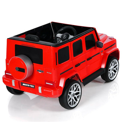 12V Battery Powered Vehicle License Mercedes-Benz G63 Children Ride in Car with Remote Control