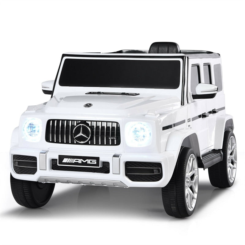 12V Battery Powered Vehicle License Mercedes-Benz G63 Children Ride in Car with Remote Control