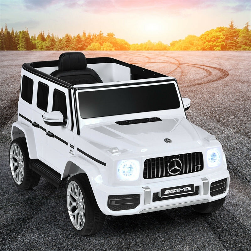 12V Battery Powered Vehicle License Mercedes-Benz G63 Children Ride in Car with Remote Control