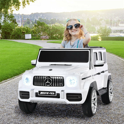 12V Battery Powered Vehicle License Mercedes-Benz G63 Children Ride in Car with Remote Control