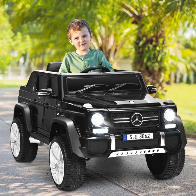 12V Kids Ride On Cars Licensed Mercedes-Benz Maybach Battery Powered Electric Toy Car with 2.4GHz Remote Control