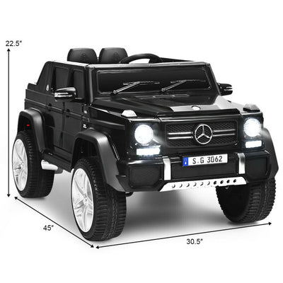 12V Kids Ride On Cars Licensed Mercedes-Benz Maybach Battery Powered Electric Toy Car with 2.4GHz Remote Control