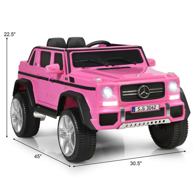 12V Kids Ride On Cars Licensed Mercedes-Benz Maybach Battery Powered Electric Toy Car with 2.4GHz Remote Control