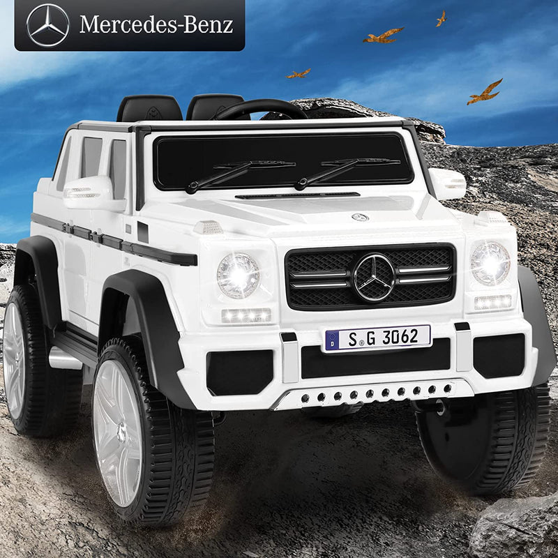 12V Kids Ride On Cars Licensed Mercedes-Benz Maybach Battery Powered Electric Toy Car with 2.4GHz Remote Control