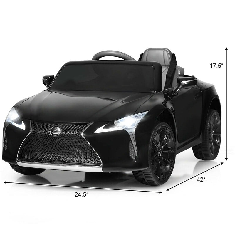 12V Kids Ride Car License Lexus LC500 Electric Vehicle with Remote Control