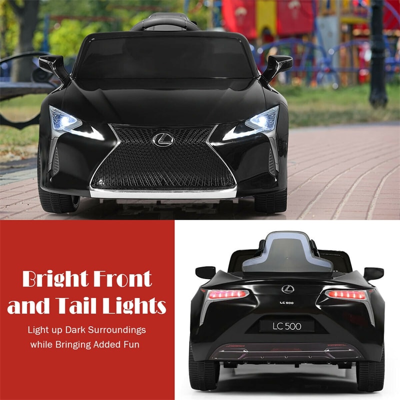 12V Kids Ride Car License Lexus LC500 Electric Vehicle with Remote Control