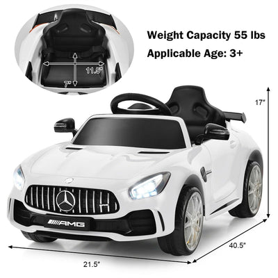 12V Licensed Mercedes Benz GTR Kids Ride On Car with Remote Control