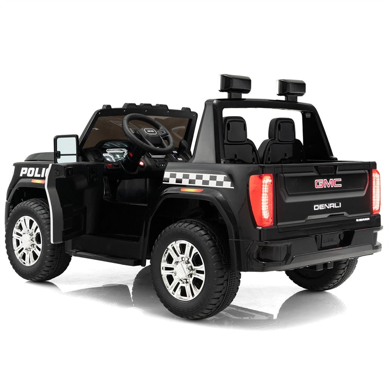 12V GMC 2-Seater Kids Ride On Truck Electric Car with Remote Control & Storage Box