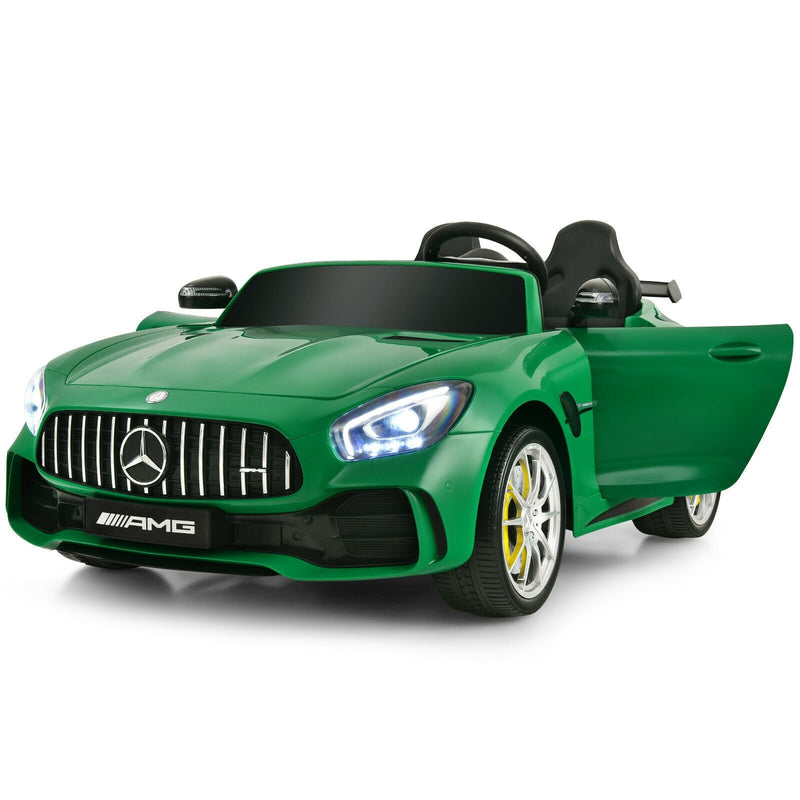 12V Kids Ride On Car Mercedes Benz AMG GTR with Remote and LED Lights