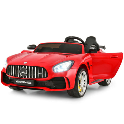 12V Kids Ride On Car Mercedes Benz AMG GTR with Remote and LED Lights