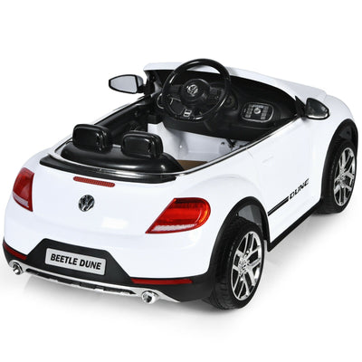 12V Licensed Volkswagen Beetle Kids Ride On Car with Remote Control