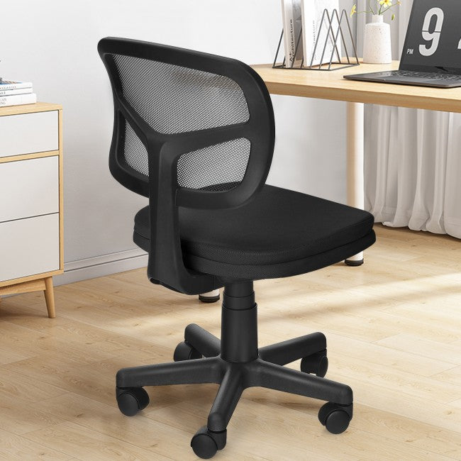 Chairliving - Height Adjustment and Breathable Mesh Armless Office Chair For Wide Application