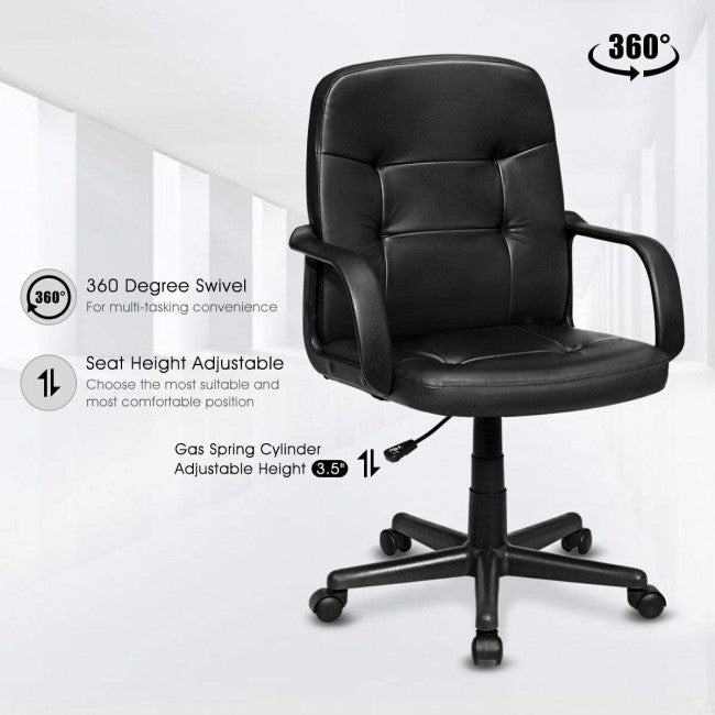 Chairliving - Ergonomic Mid-back Executive Office Chair For Various occasions