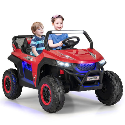 12V 2-Seater Kids Kids Ride On UTV Car Electric Vehicle with Remote Control and Multiple Joyful Functions