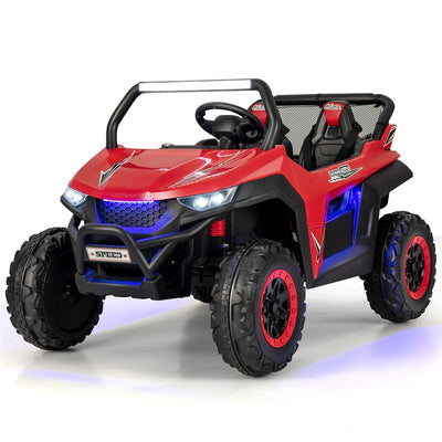 12V 2-Seater Kids Kids Ride On UTV Car Electric Vehicle with Remote Control and Multiple Joyful Functions-Canada Only