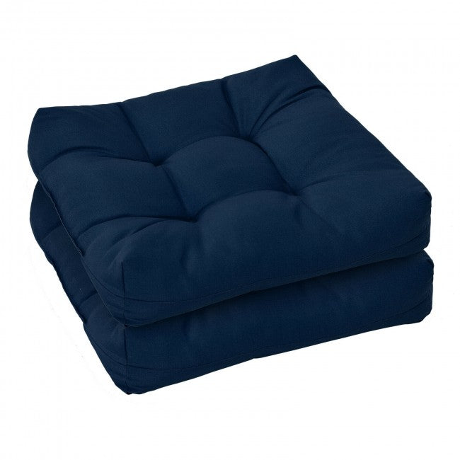 21" x 21" Patio Chair Seat Cushion Pads Sitting Pillow