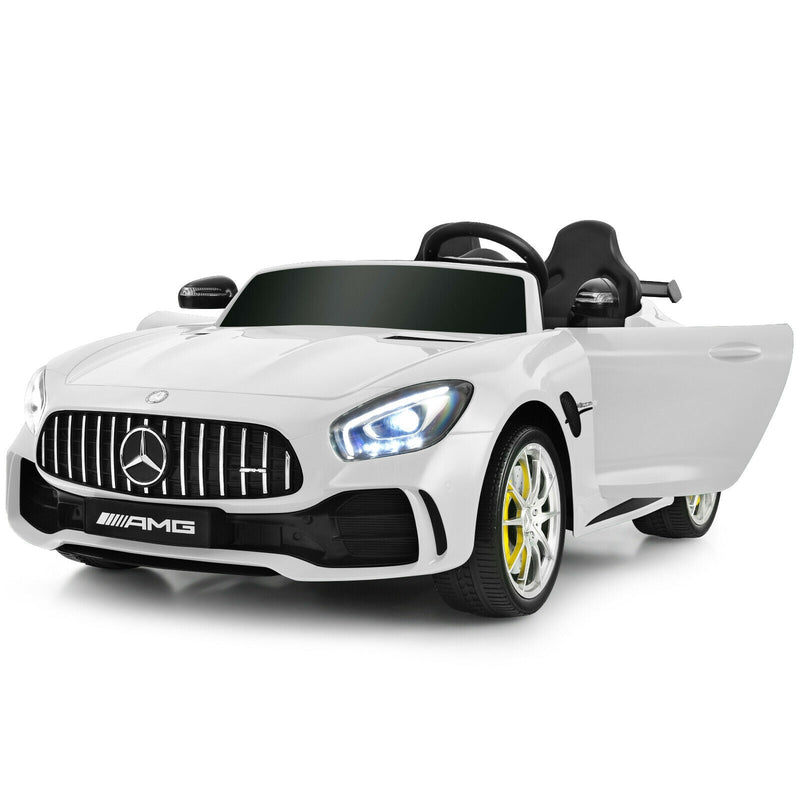 12V Kids Ride On Car Mercedes Benz AMG GTR with Remote and LED Lights