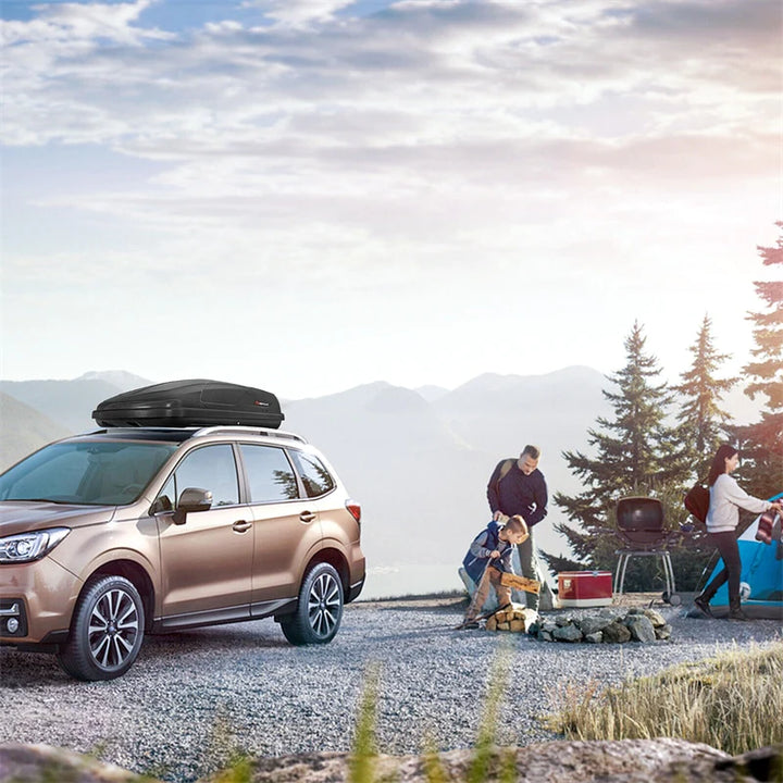 14 Cubic Feet Rooftop Cargo Box Waterproof Duty Car Carrier Roof Bag