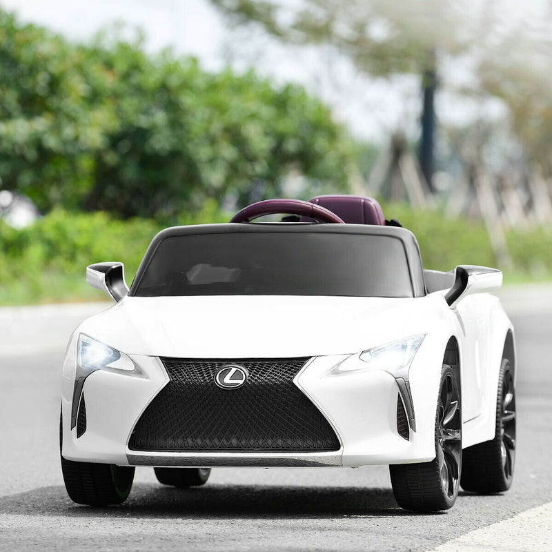 12V Kids Ride Lexus LC500 Licensed Remote Control Electric Vehicle