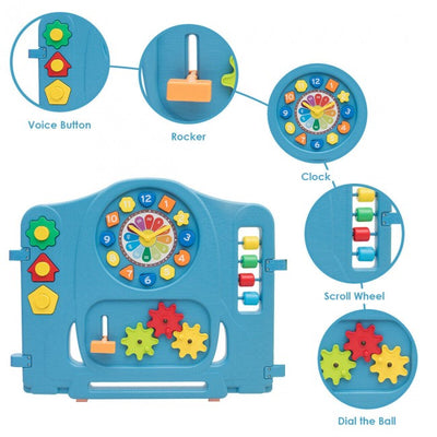 16-Panel Foldable Baby Playpen Kids Activity Center