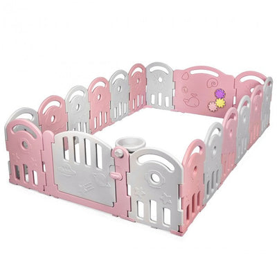 18-Panel Baby Playpen Kids Safety Play Center