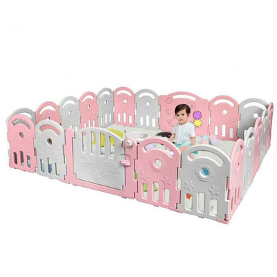 18-Panel Baby Playpen Kids Safety Play Center