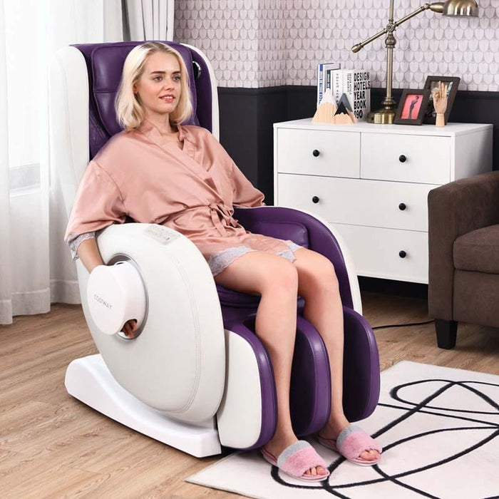 Zero Gravity Full Body SL Track Massage Recliner with Patented Pop-up Hand Massager and Air Pressure Massage Back Heater