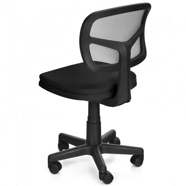 Chairliving - Height Adjustment and Breathable Mesh Armless Office Chair For Wide Application