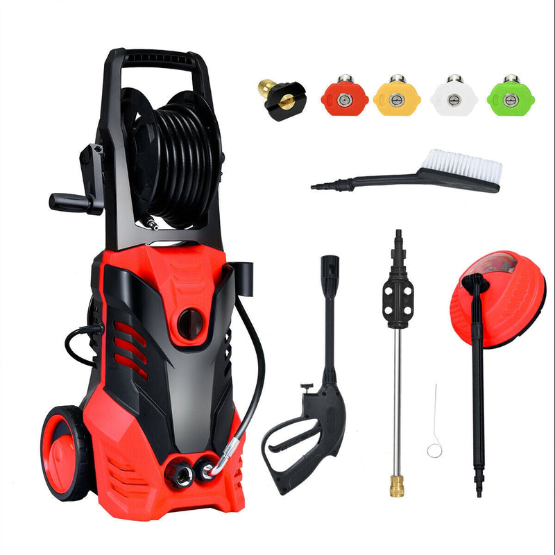 3000PSI Electric Portable High Power Washer with 5 Nozzles