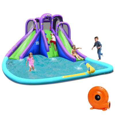 Inflatable Water Park Mighty Bounce House with Pool