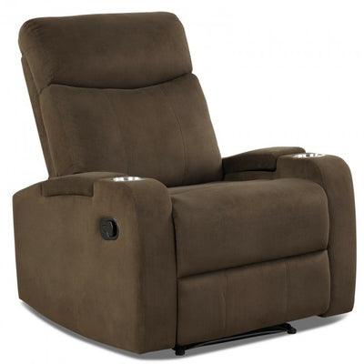 Single Recliner Chair Adjustable Sofa Lounger Home Theater Recliner Sofa Furniture with Backrest and Thick Seat Cushion