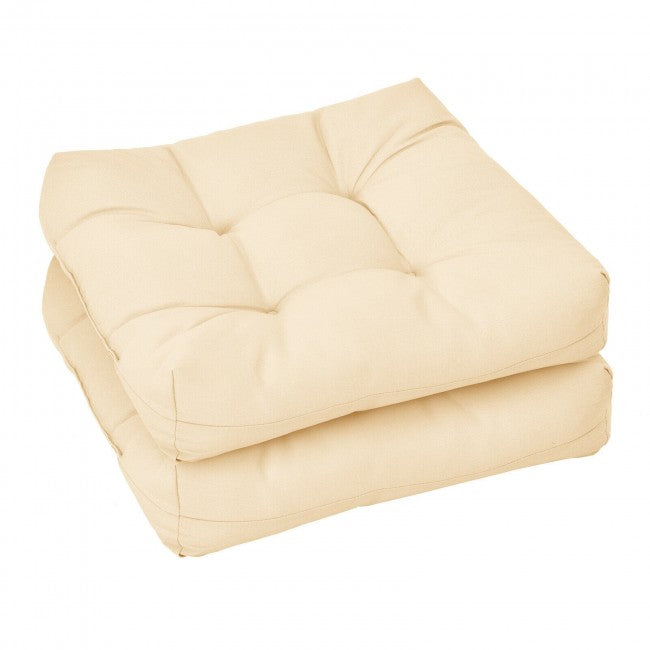 21" x 21" Patio Chair Seat Cushion Pads Sitting Pillow