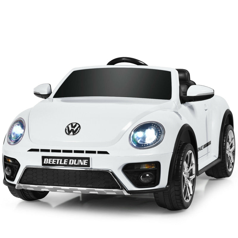 12V Licensed Volkswagen Beetle Kids Ride On Car with Remote Control