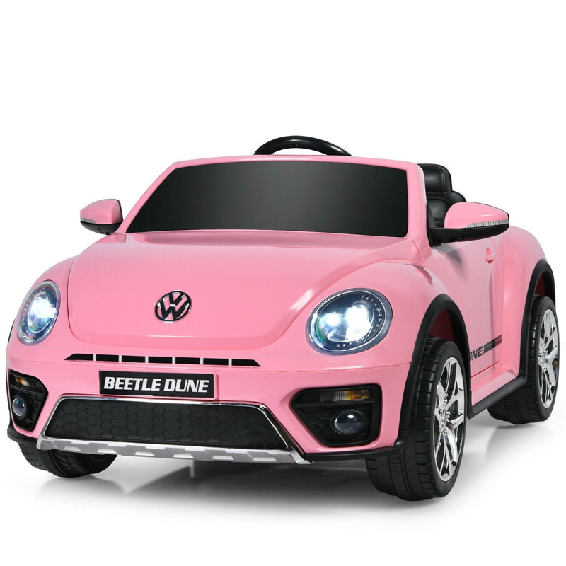 12V Licensed Volkswagen Beetle Kids Ride On Car with Remote Control