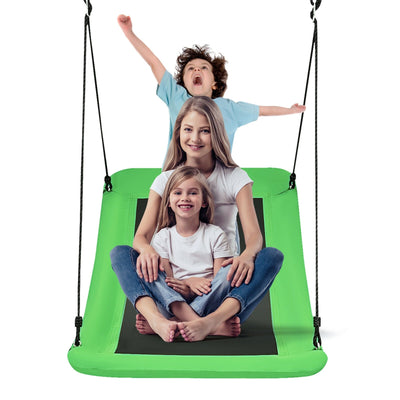 700lb Giant 60 Inch Skycurve Platform Tree Swing for Kids and Adults