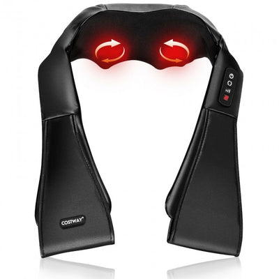 Shiatsu Back and Neck Massager with Heat for Mom Dad