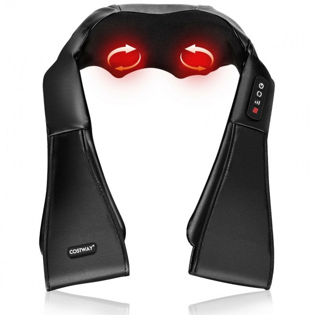 Shiatsu Back and Neck Massager with Heat for Mom Dad