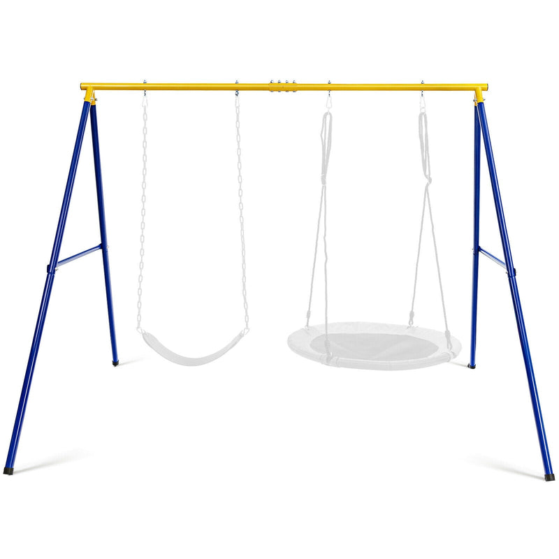 660 LBS Extra-Large A-Shaped Swing Stand with Anti-Slip Footpads