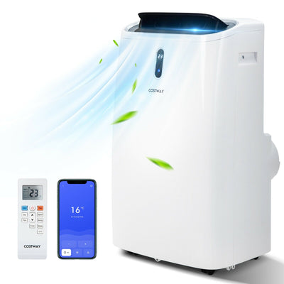 12000 BTU Portable 4-in-1 Air Conditioner with Smart Control