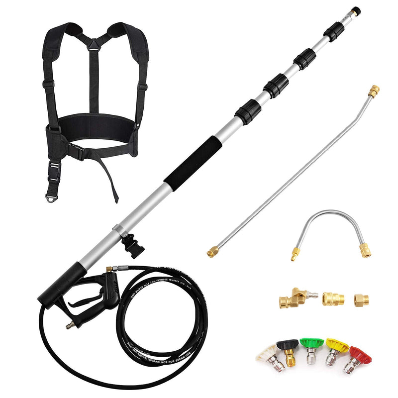 4000 PSI 18 Ft Telescoping Spray Wand Pressure Washer