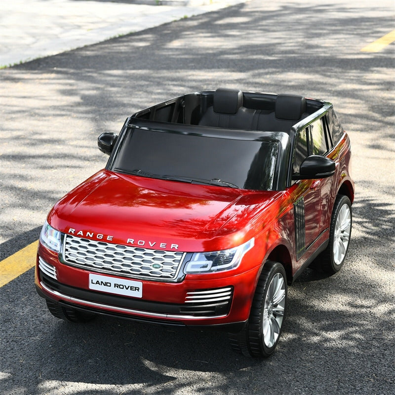 24V 7AH 2-Seater Licensed Land Rover Ride On Car Toy With Parent Remote Control and MP3 Player