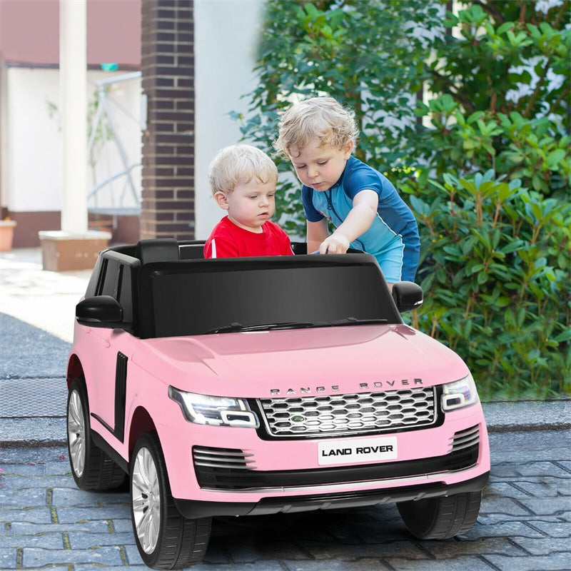 24V 7AH 2-Seater Licensed Land Rover Ride On Car Toy With Parent Remote Control and MP3 Player