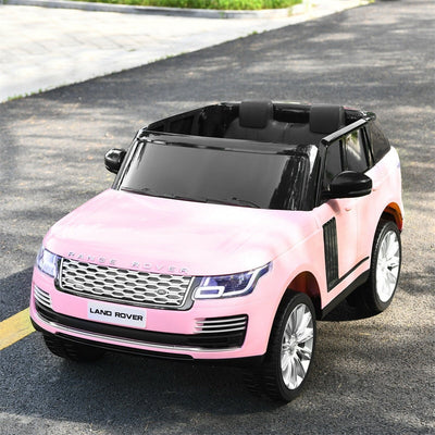 24V 7AH 2-Seater Licensed Land Rover Ride On Car Toy With Parent Remote Control and MP3 Player