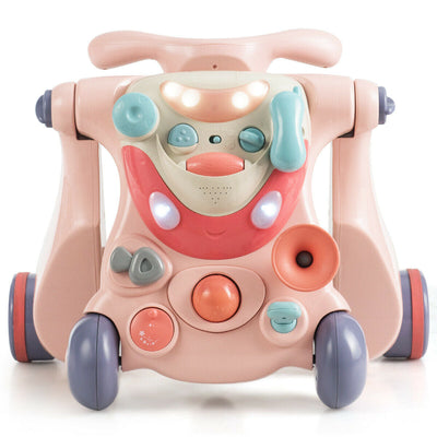 2-in-1 Baby Walker with Activity Center