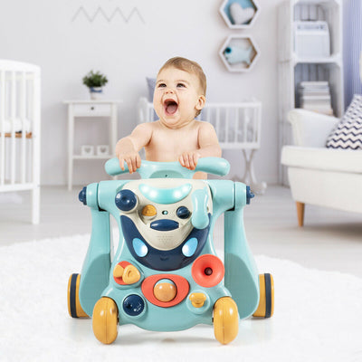 2-in-1 Baby Walker with Activity Center