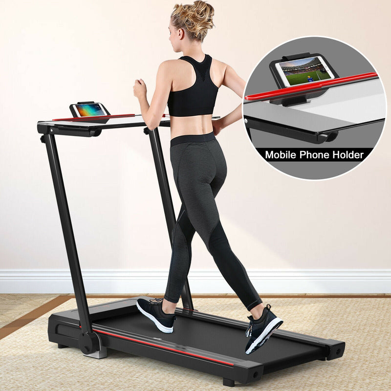 2.25HP 3-in-1 Folding Treadmill with Remote Control