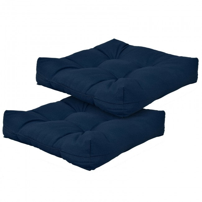 21" x 21" Patio Chair Seat Cushion Pads Sitting Pillow