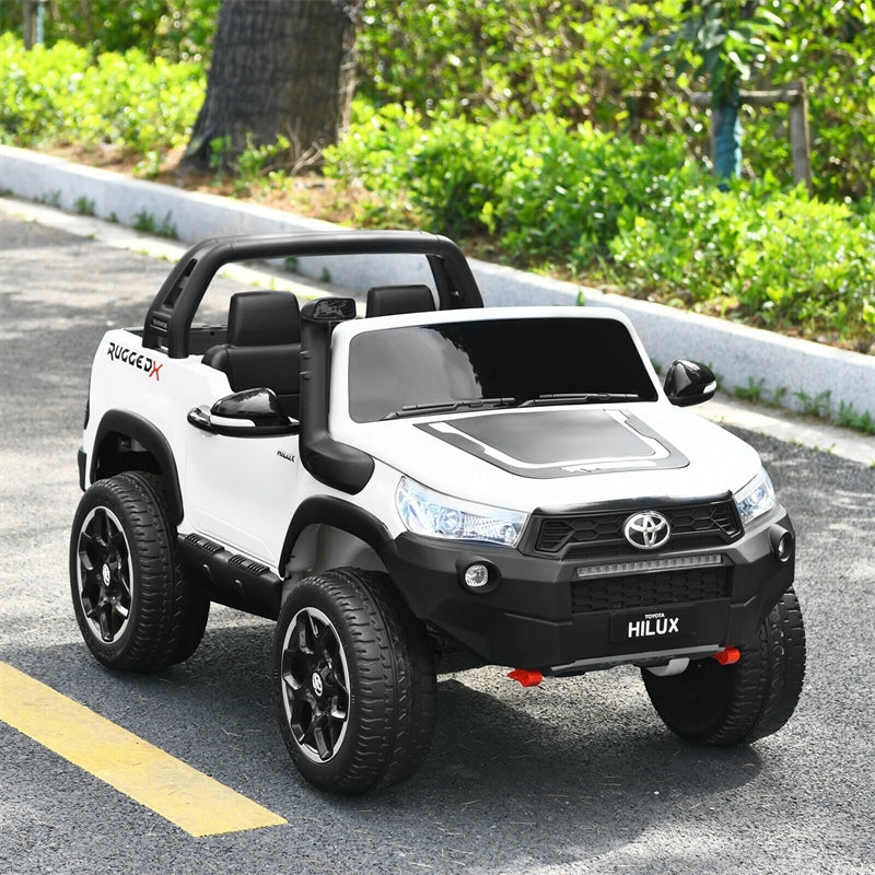 24V Licensed Toyota Hilux Kids Ride Truck 2 Seat 4WD with Remote Control