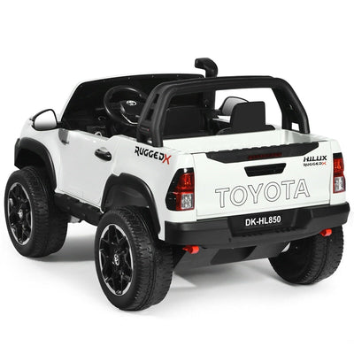 24V Licensed Toyota Hilux Kids Ride Truck 2 Seat 4WD with Remote Control